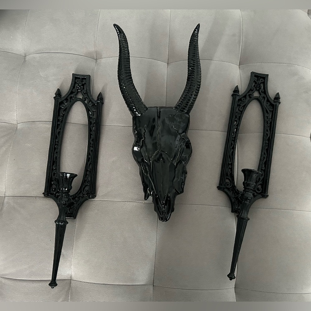 Wall hangings/ candle holders.